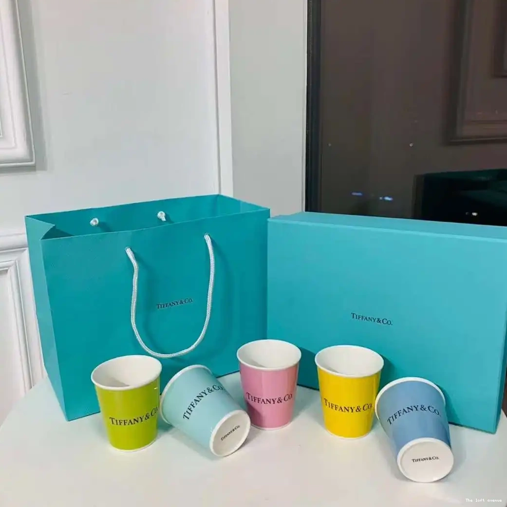 TIFFANY COFFEE SET CUP 0616